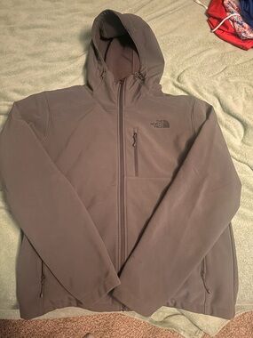 The North Face Men's Hooded Fleece Lined Jacket - Brown